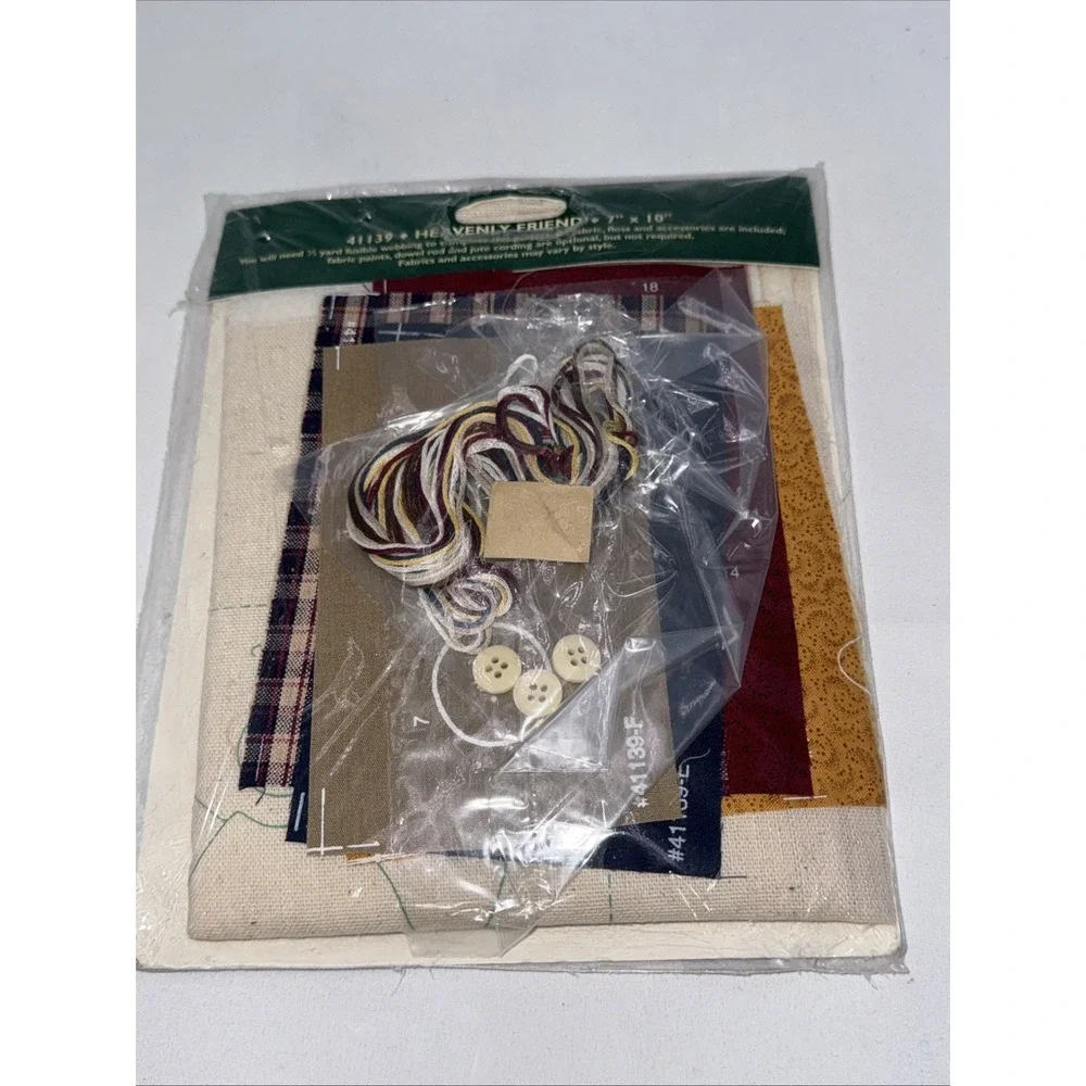 Bucilla PatchWorks You're A Heavenly Friend Angel Felt Applique Kit 41139 New‎